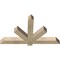 Ekena Millwork Kennewick Rough Sawn Timber Gable Bracket, Douglas Fir, 48"W x 28"H x 4"D x 4"F, 14/12 Pitch GBW048X28X0404KEN00RDF - alternate 4
